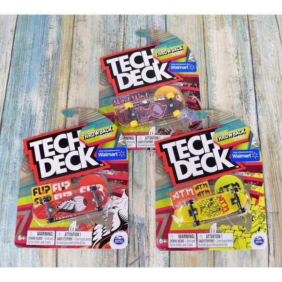 Tech Deck 3-Pack Skateboards Ultra Rare Eye / Rare Blind / Common ATM - Picture 2 of 3
